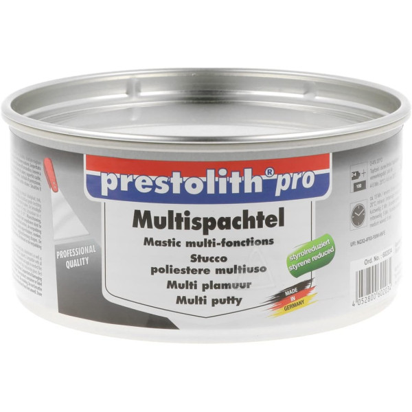 photo-Mastic universel - Multifonction - Polyester - Bi-composant - Métal, bois, béton - Presto