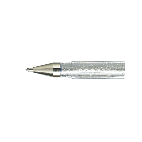 photo-Stylo - Encre gel - Argent - Pailleté - Pointe 1mm - UniBall - Signo