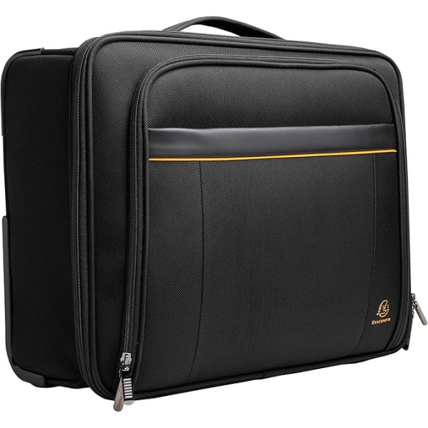 Valise - Avec roulettes - Poignée télescopique - 44x37x20cm - Exacompta - Exactive