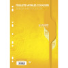 photo-Feuilles simples - A4 - Jaune - Grands carreaux - Perforées - 50 feuilles - Clairefontaine