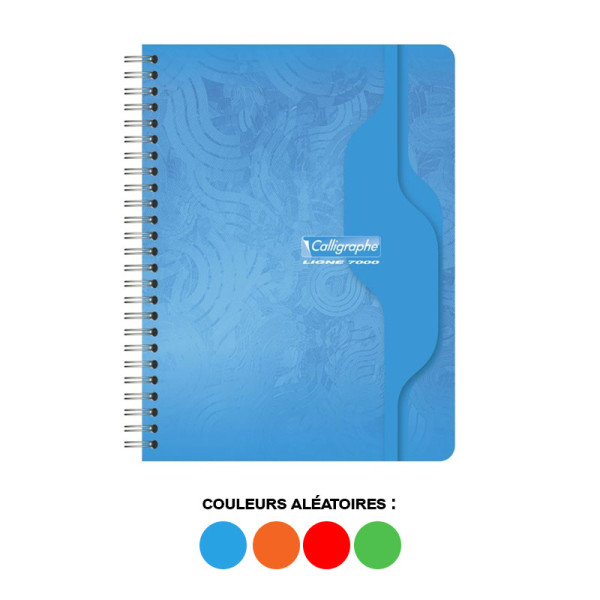 photo-Cahier - 17x22(cm) - Grands carreaux - 100 pages - couverture en carton - Spirale - Clairefontaine - Calligraphe