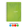 Cahier - 17x22(cm) - Grands carreaux - 100 pages - couverture en carton - Spirale - Clairefontaine - Calligraphe