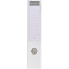 Classeur à levier - Blanc - Dos large - 75mm - 2 anneaux - Exacompta