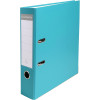 photo-Classeur à levier - Turquoise - Dos large - 75mm - 2 anneaux - Exacompta