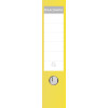 Classeur à levier - Jaune - Dos large - 75mm - 2 anneaux - Exacompta