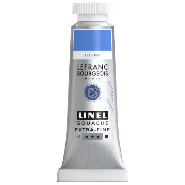photo-Gouache - Extra-fine - Bleu rex - 67 - Lefranc Bourgeois - Linel - 14ml