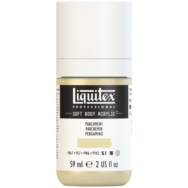 photo-Peinture acrylique Soft Body Liquitex Professional parchemin 59ml