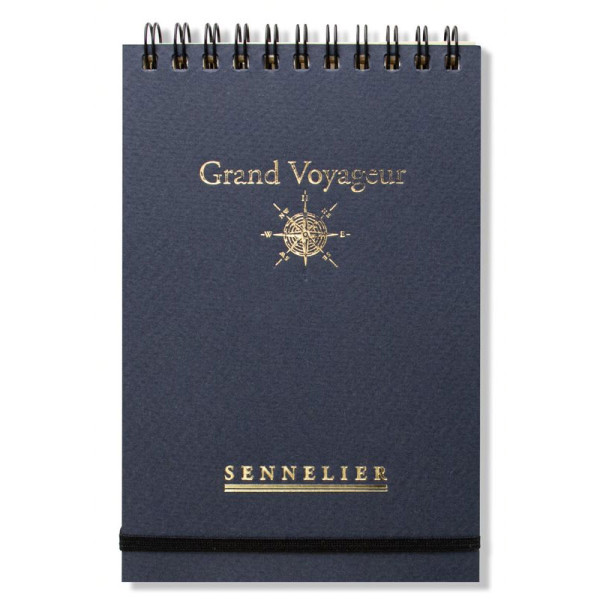 photo-Carnet - Aquarelle - 10x15cm - Spirale - 65 feuilles - Grain léger - Sennelier - Grand Voyageur