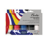 photo-Peinture vinylique - Extra-fine - Coffret 5 couleurs - Tubes 80ml - Lefranc Bourgeois