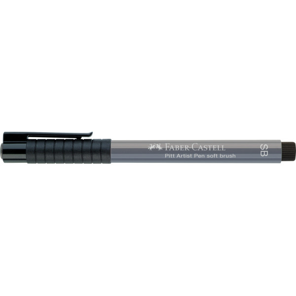 Feutre - Dessin - Gris froid 4 - 233 - Pointe pinceau - Faber-Castell - Pitt Artist Pen SB