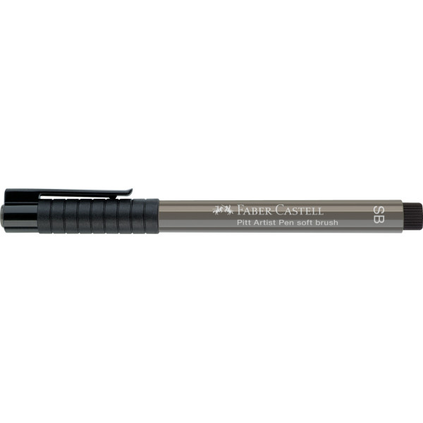 Feutre - Dessin - Gris chaud 4  - 273 - Pointe pinceau - Faber-Castell - Pitt Artist Pen SB
