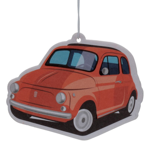 photo-Désodorisant pour voiture - Fiant 500 vintage - Parfum orange - A suspendre
