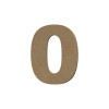 photo-Chiffre en bois - 0 - A décorer - 8 cm de hauteur - Loisirs créatifs