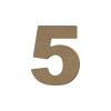 photo-Chiffre en bois - 5 - A décorer - 8 cm de hauteur - Loisirs créatifs