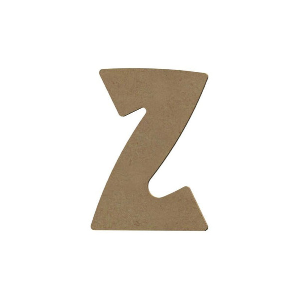 photo-Lettre en bois - Z - A décorer - 8 cm de hauteur - Loisirs créatifs