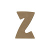 photo-Lettre en bois - Z - A décorer - 8 cm de hauteur - Loisirs créatifs