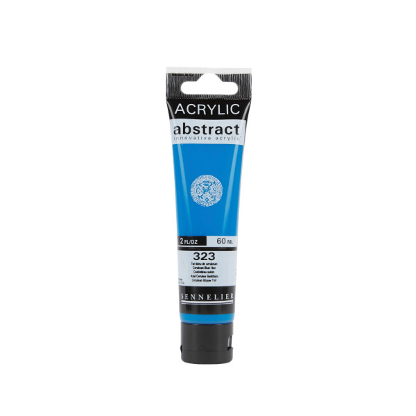 photo-Peinture acrylique - Bleu céruleum - 323 - Abstract - Sennelier - Tube 60ml
