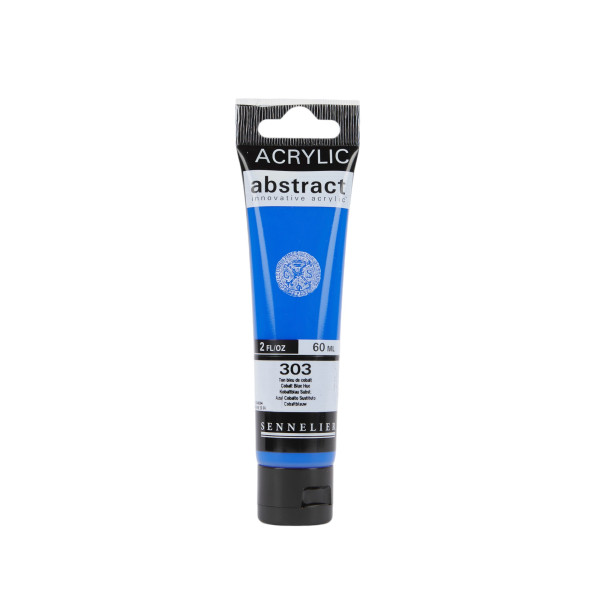 photo-Peinture acrylique - Bleu de Cobalt - 303 - Abstract - Sennelier - Tube 60ml