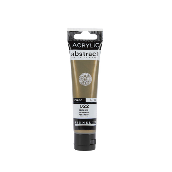 photo-Peinture acrylique - Bronze iridescent - 22 - Abstract - Sennelier - Tube 60ml