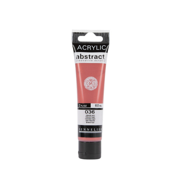 photo-Peinture acrylique - Cuivre iridescent - 36 - Abstract - Sennelier - Tube 60ml