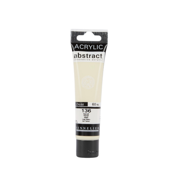 photo-Peinture acrylique - Titane buff - 136 - Abstract - Sennelier - Tube 60ml