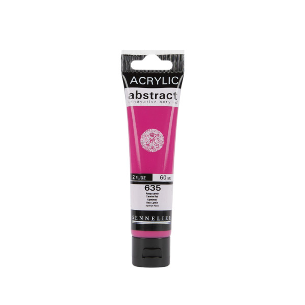 photo-Peinture acrylique - Rouge carmin - 635 - Abstract - Sennelier - Tube 60ml