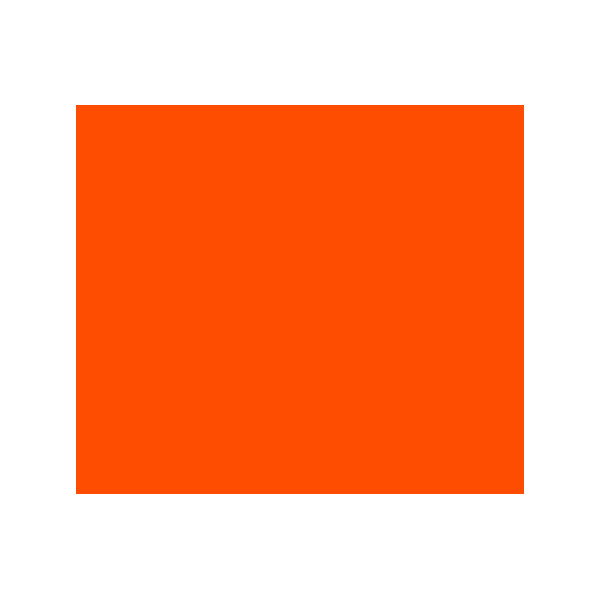 Peinture acrylique - Rouge cadmium orange - 615 - Abstract - Sennelier - Tube 60ml