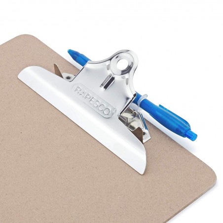 Porte Bloc Rigide Clipboard Marron | Surdiscount
