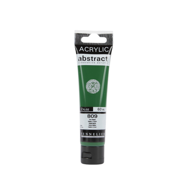 photo-Peinture acrylique - Vert Hooker - 809 - Abstract - Sennelier - Tube 60ml