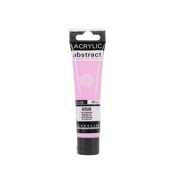 photo-Peinture acrylique - Rose quinacridone - 658 - Abstract - Sennelier - Tube 60ml
