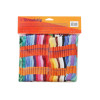 105 échevettes - Fils pour bracelet brésilien - Broderie - Couleurs assorties - DMC