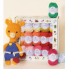 Pelotes - Tricot - Crochet - Coffret de 30 pelotes 20g - Pour amigurumis - DMC