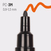 Marqueur Posca PC-3M corail | pointe fine conique