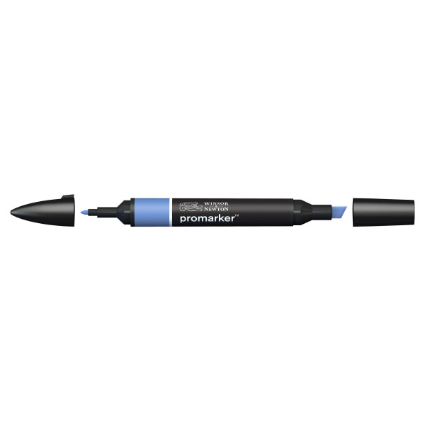 Feutre - Promarker - China Blue - B736 - 198 - Winsor et Newton - Dessin - Illustration
