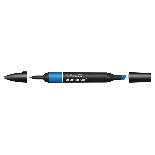 Feutre - Promarker - French navy - B445 - 355 - Winsor et Newton - Dessin - Illustration