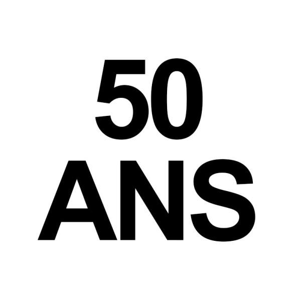 T-shirt à dédicacer - Anniversaire 50 ans - Avec feutre inclus - Taille unique