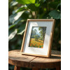 Passe-partout - Blanc - 24x30cm - Photo 15x20cm - Sans cadre - Encadrement