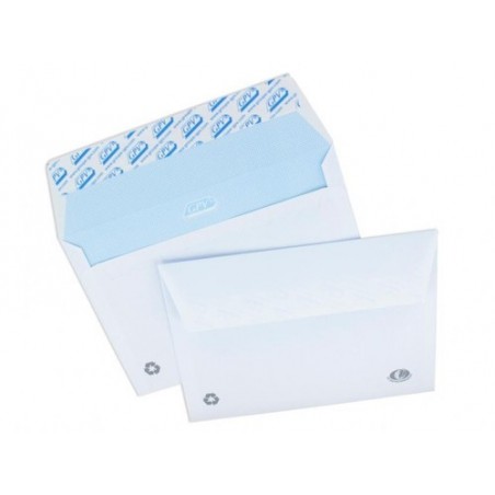 25 Enveloppes Blanches - C6 - 114X162 Mm - 90G - Gpv | Surdiscount