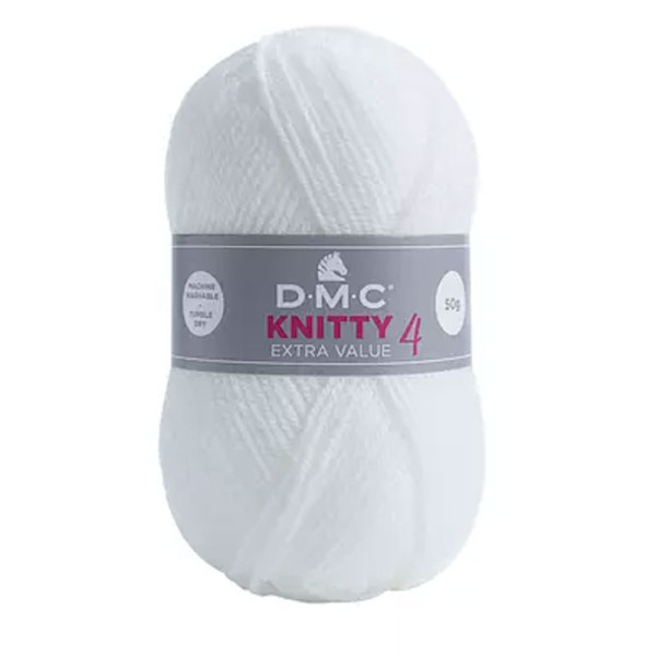 photo-Pelote - 100% acrylique - Couleur K961 - 50g - 140m - DMC - Knitty 4 - Tricot
