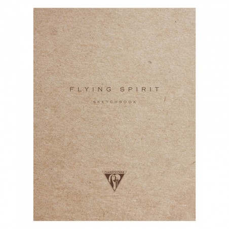 Carnet Dessin Ivoire Flying Spirit 16 X 21 Cm - 50 Feuilles - 90G - Clairefontaine pas cher