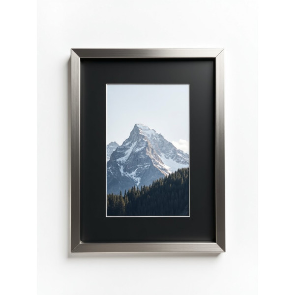 Passe-partout - Noir - 13x18cm - Photo 9x13cm - Pour cadre - Encadrement