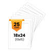 photo-25 passe-partout - Blanc - 18x24cm - Photo 10x15cm - Pour cadre - Encadrement