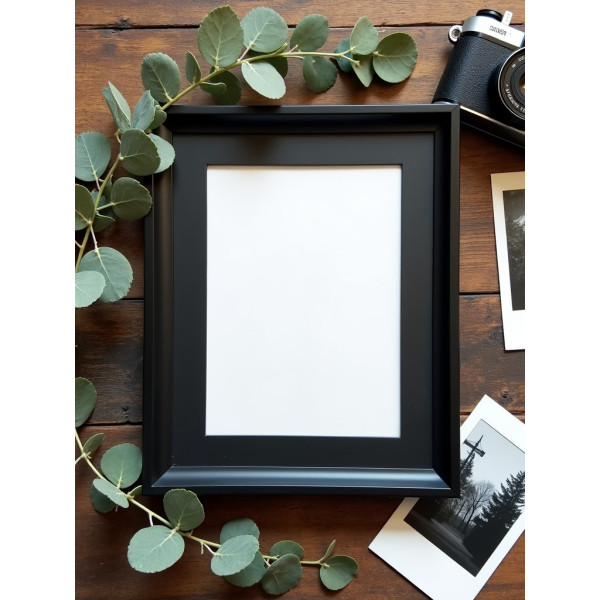 25 passe-partout - Noir - 15x20cm - Photo 10x15cm - Pour cadre - Encadrement