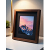 25 passe-partout - Noir - 15x15cm - Photo 10x10cm - Sans cadre - Encadrement
