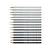 Crayons graphite - Assortiment de 15 mines - Carand' Ache - Dessin - Croquis