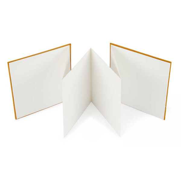 Carnet - Aquarelle - 20x20cm - Accordéon - 100% coton - 300g - Sennelier - USKbook