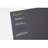 Bloc - A2 - Multi techniques - Noir - 30 feuilles - 250g - Clairefontaine - Paint'On