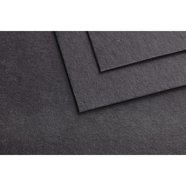 Bloc - A2 - Multi techniques - Noir - 30 feuilles - 250g - Clairefontaine - Paint'On