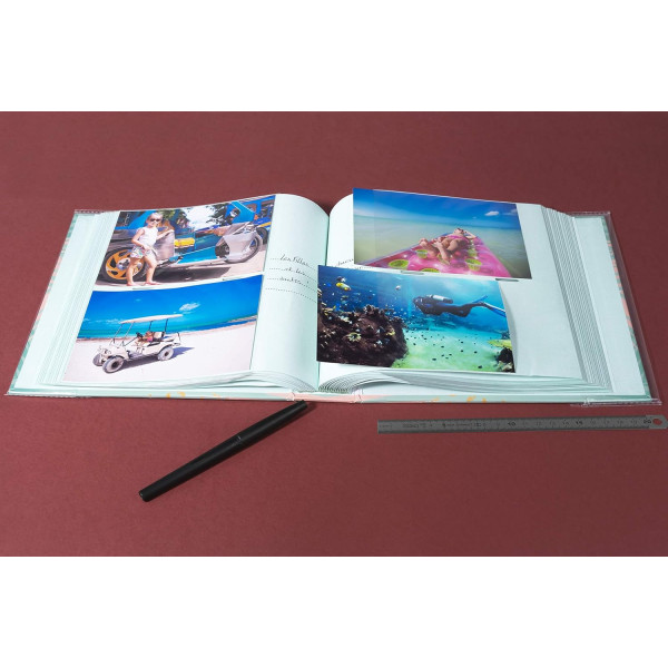 Album photos - Capacité 200 photos de 10x15cm - Tropical - 100 pages