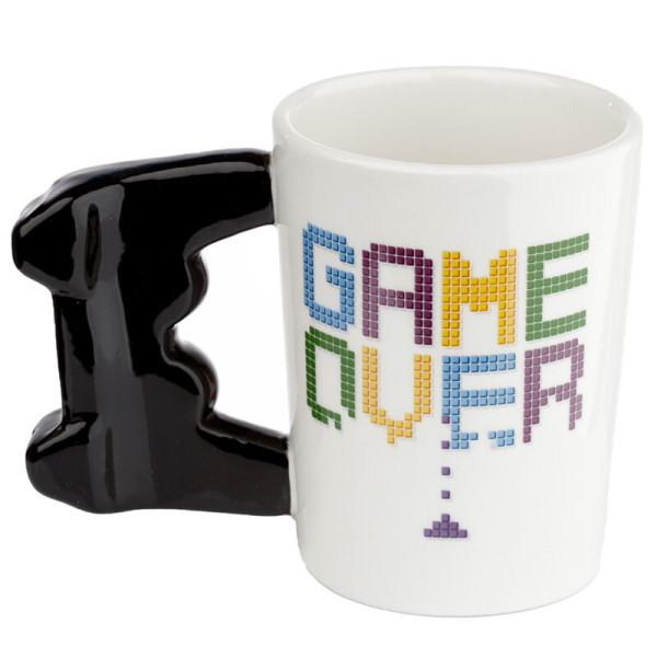Mug - Tasse - Game Over - Jeux vidéos - Original - Idées cadeaux - Avec anse